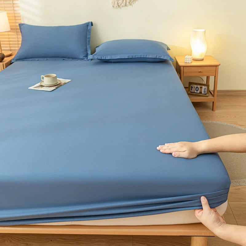 Drap Housse Bleu – Blue Serenity
